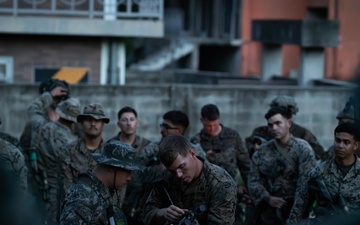 2/23 Marines and ROK Marines Conduct Bilateral, Night MOUT Training at KMEP 25.2