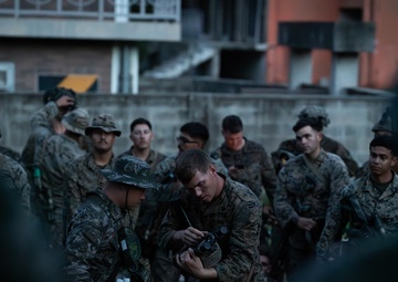 2/23 Marines and ROK Marines Conduct Bilateral, Night MOUT Training at KMEP 25.2