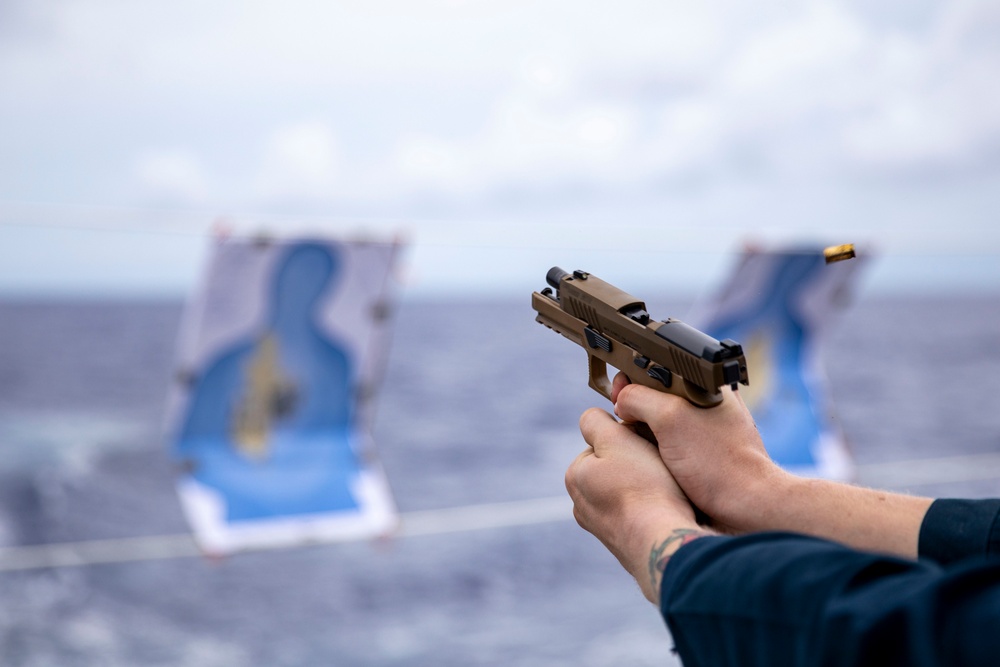 USS Preble Conducts Gunshoot