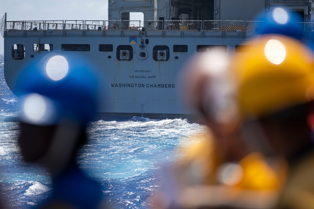 USS Preble Conducts Underway Replenishment