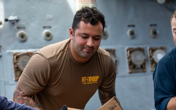 USS Preble Conducts Underway Replenishment