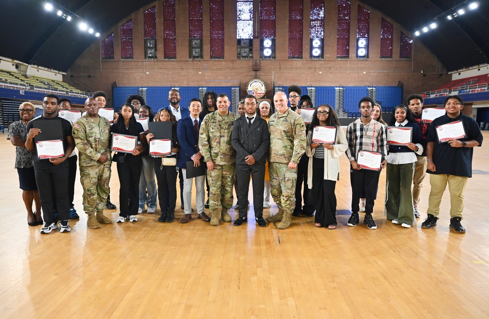Certificates of Appreciation Presented to 2025 Mayor Marion S. Barry Summer Youth Employment Program (MBSYEP) Interns