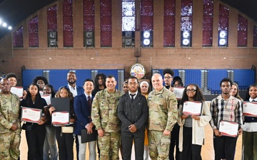 Certificates of Appreciation Presented to 2025 Mayor Marion S. Barry Summer Youth Employment Program (MBSYEP) Interns