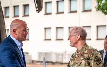 U.S. Ambassador to NATO visits USAFE, SPACEFOREUR - AF, AIRCOM – sees space and airpower missions