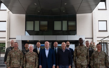 U.S. Permanent Representative to NATO visits USAFE, SPACEFOREUR - AF, AIRCOM – sees space and airpower missions