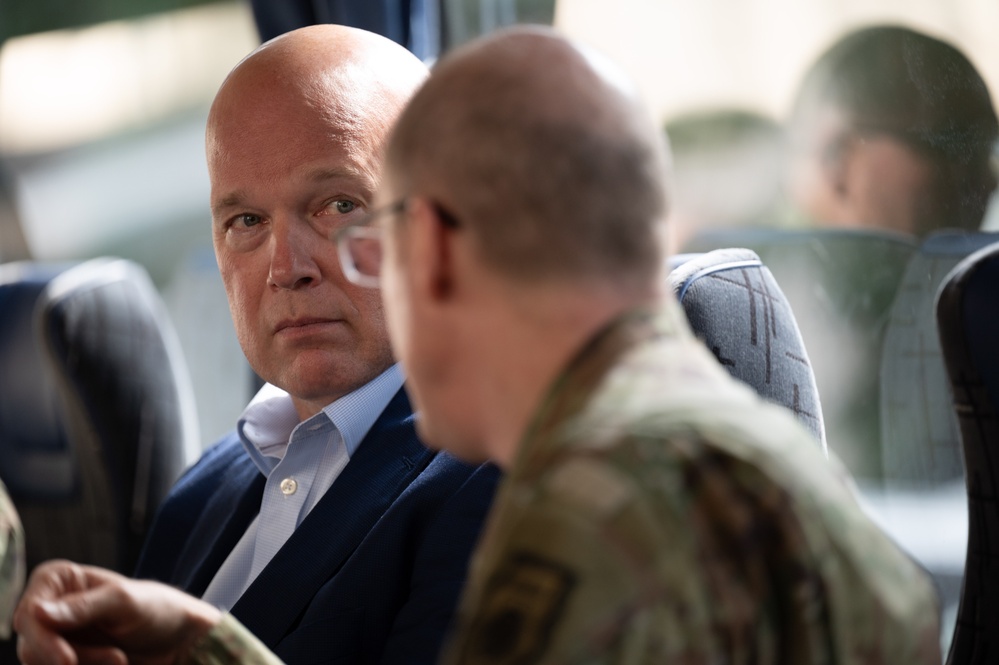 U.S. Permanent Representative to NATO visits USAFE, SPACEFOREUR - AF, AIRCOM – sees space and airpower missions