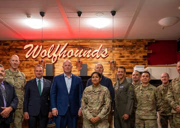 U.S. Permanent Representative to NATO visits USAFE, SPACEFOREUR - AF, AIRCOM – sees space and airpower missions