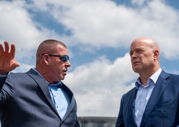 U.S. Permanent Representative to NATO visits USAFE, SPACEFOREUR - AF, AIRCOM – sees space and airpower missions