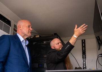 U.S. Permanent Representative to NATO visits USAFE, SPACEFOREUR - AF, AIRCOM – sees space and airpower missions