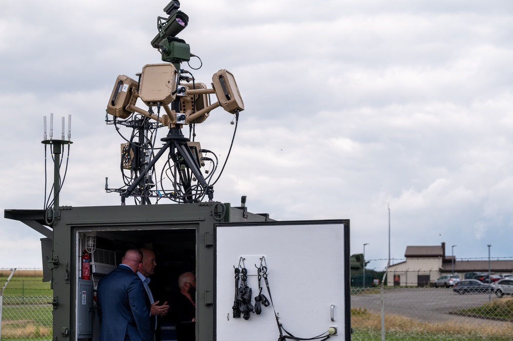 U.S. Permanent Representative to NATO visits USAFE, SPACEFOREUR - AF, AIRCOM – sees space and airpower missions