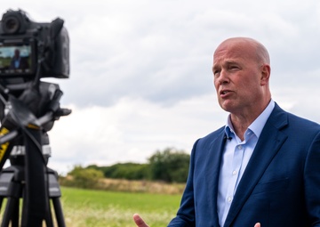 U.S. Permanent Representative to NATO visits USAFE, SPACEFOREUR - AF, AIRCOM – sees space and airpower missions