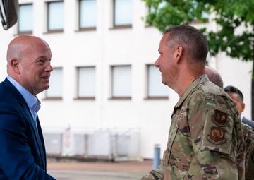 U.S. Permanent Representative to NATO visits USAFE, SPACEFOREUR - AF, AIRCOM – sees space and airpower missions