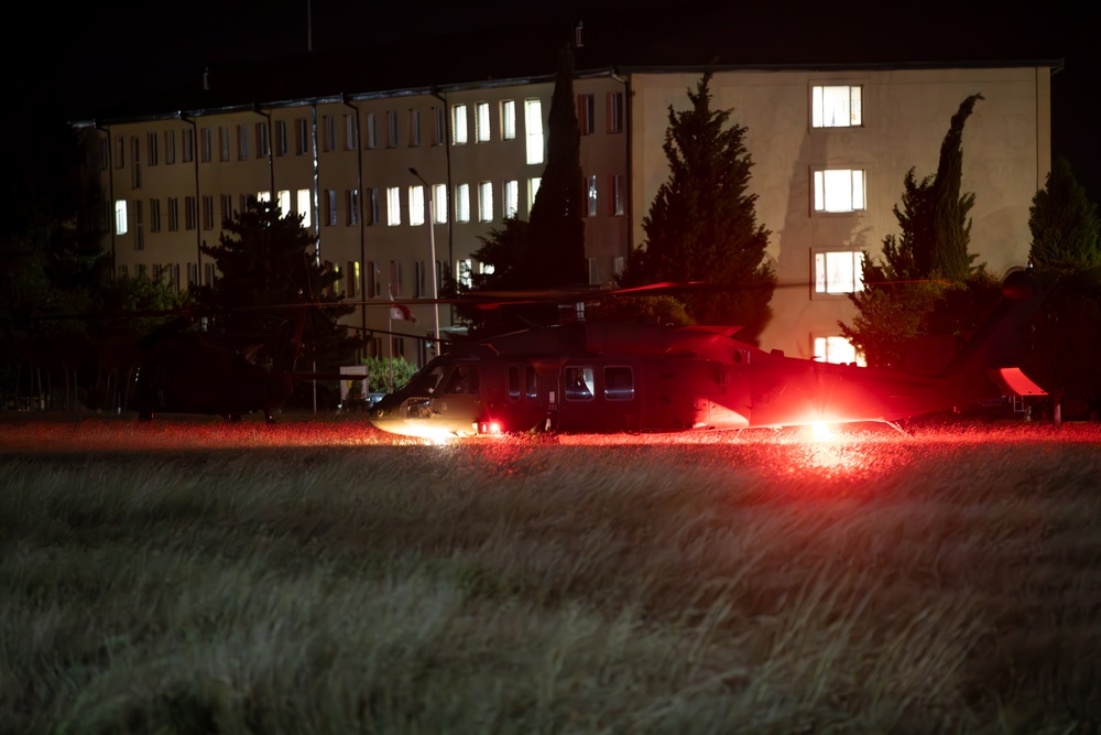 Night Air Assault preparations