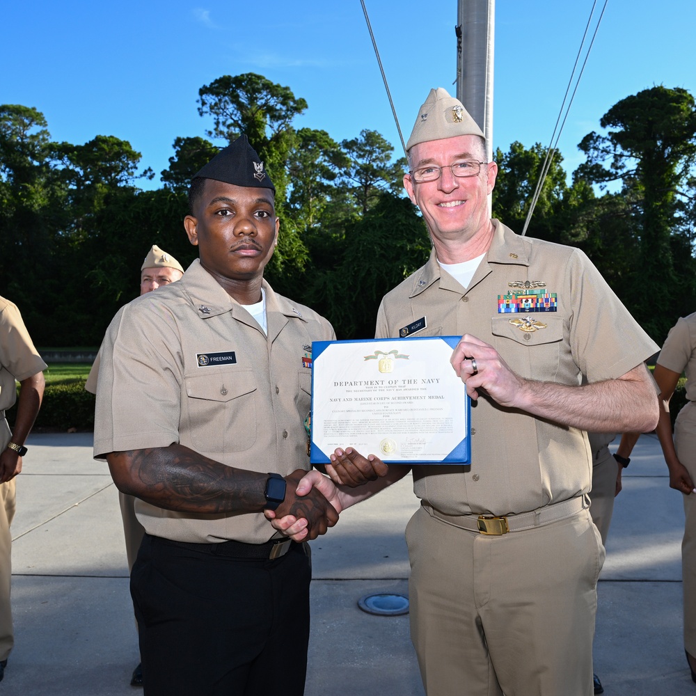Awards Ceremony at Naval Hospital Jacksonville – August 1, 2025