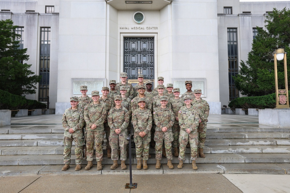 ROTC Cadets Attend Training Program at Walter Reed
