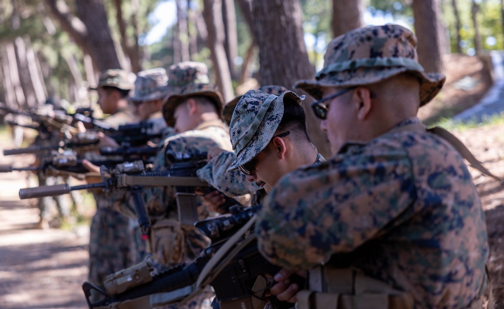 2/23 Marines and ROK Marines Conduct Bilateral Patrol Training during KMEP 25.2
