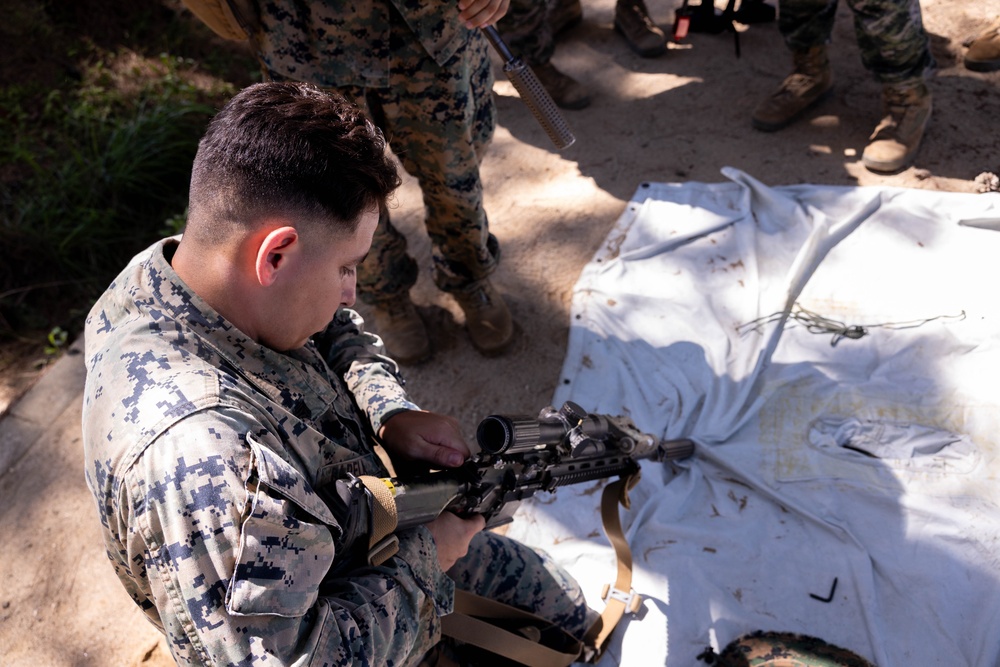 2/23 Marines and ROK Marines Conduct Bilateral Patrol Training during KMEP 25.2