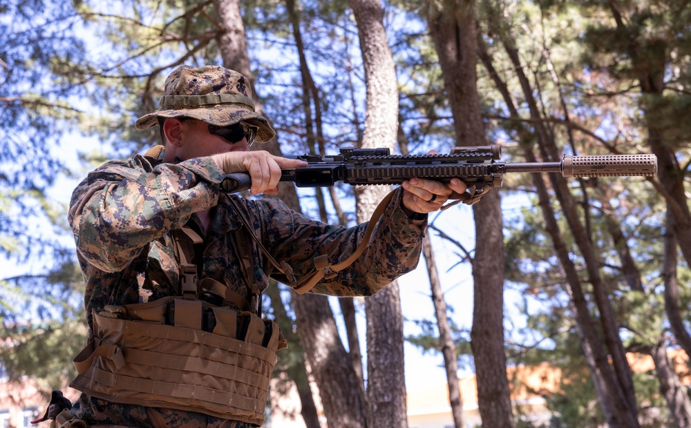 2/23 Marines and ROK Marines Conduct Bilateral Patrol Training during KMEP 25.2