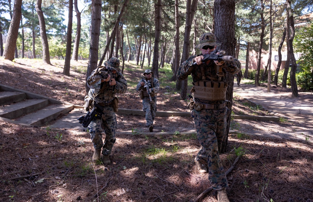 2/23 Marines and ROK Marines Conduct Bilateral Patrol Training during KMEP 25.2