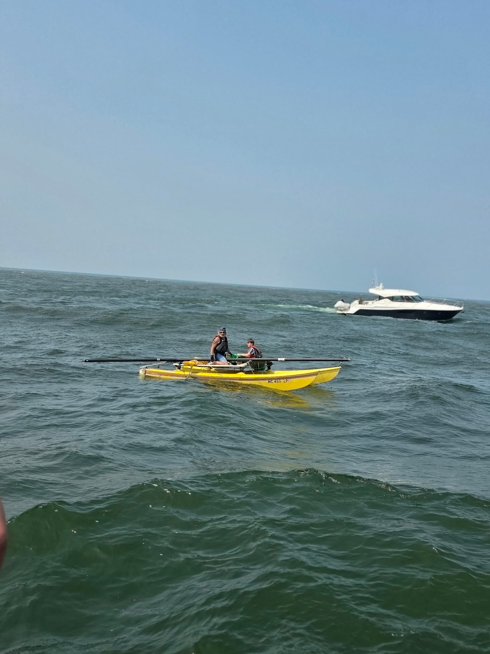 Coast Guard rescues 2 from sailing vessel on Lake Michigan