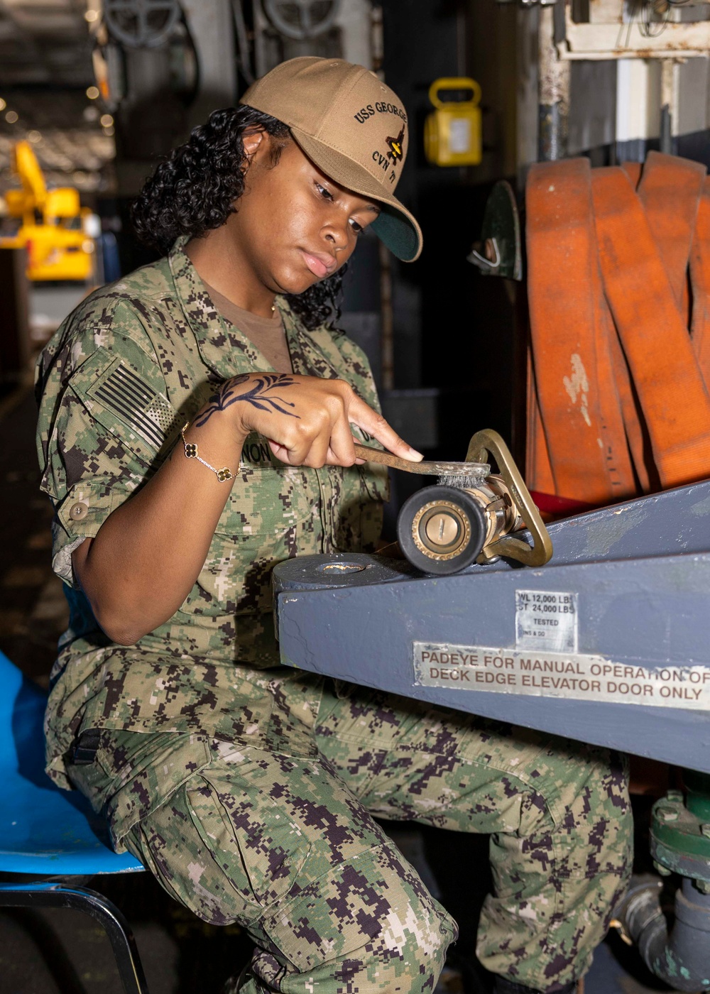 Daily Operations Aboard USS George H.W. Bush (CVN 77)