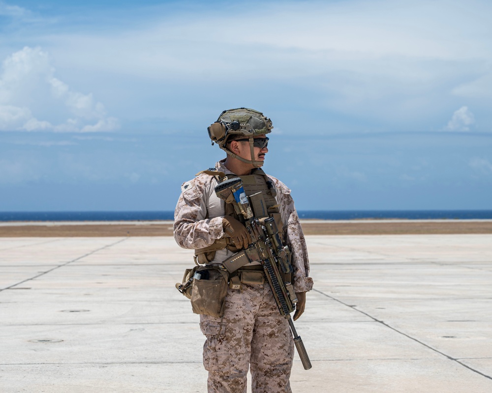 U.S. Marines support Operation Southern Guard