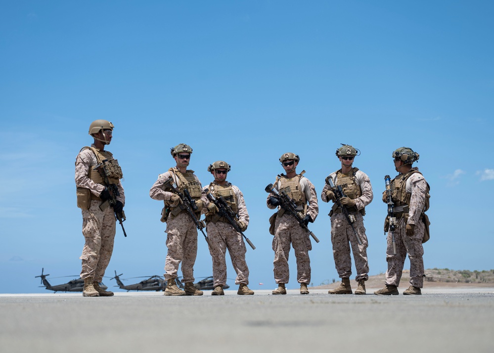 U.S. Marines support Operation Southern Guard