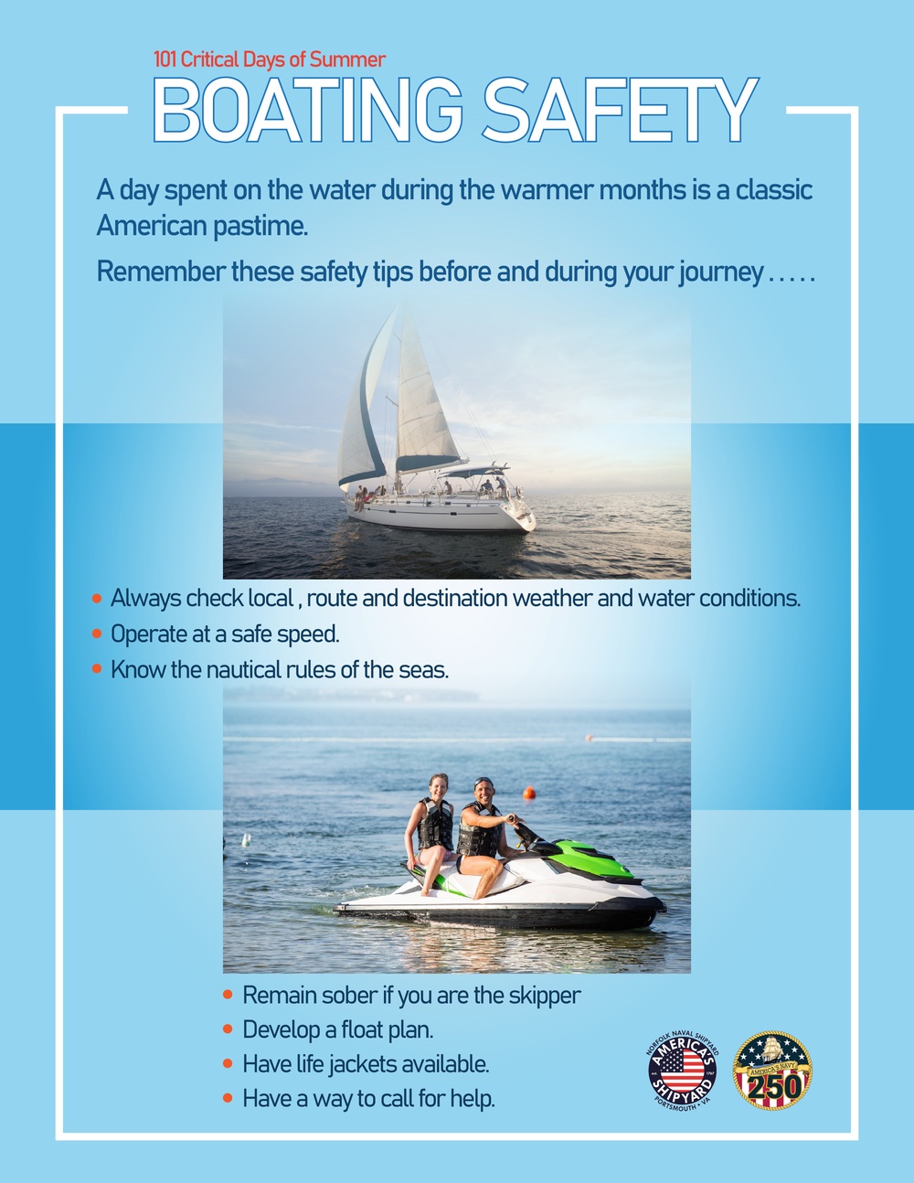 NNSY Safety Corner: Boating Safety