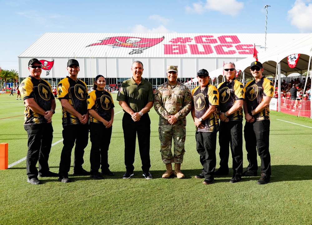 Military Day at Tampa Bay Buccaneers Training Camp