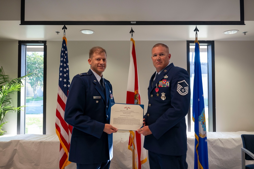 Florida Airman Awarded Bronze Star Medal