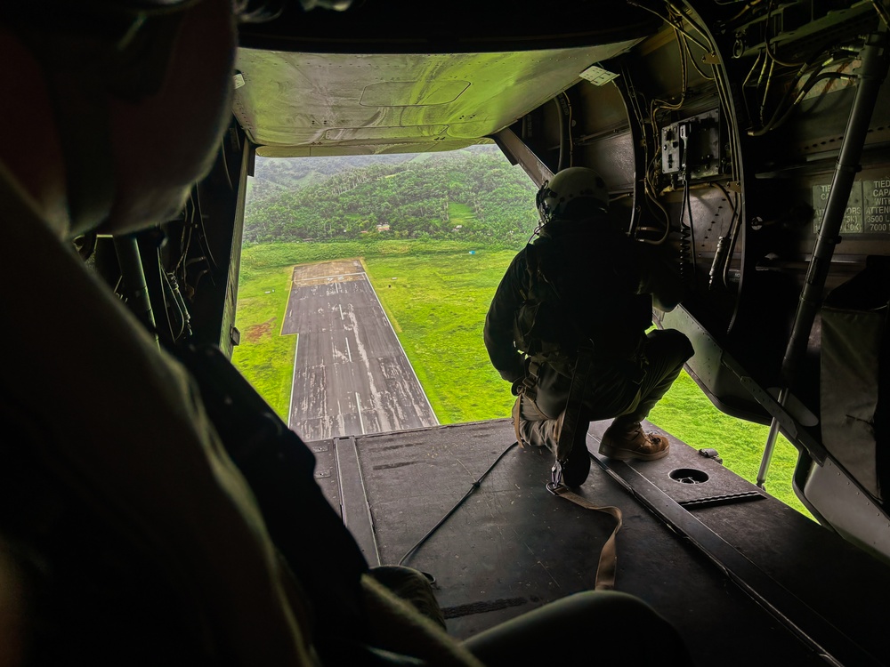MRF-D 25.3: U.S. Marines with VMM-363 assist in foreign disaster relief