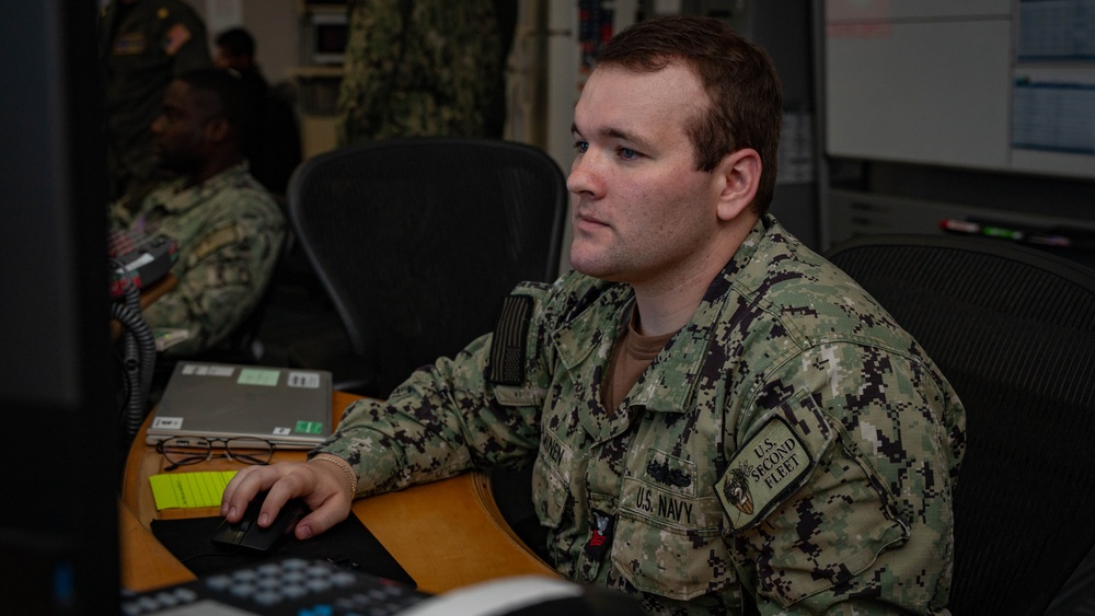 U.S. 2nd Fleet Maritime Operations Team Supports Large Scale Exercise 2025