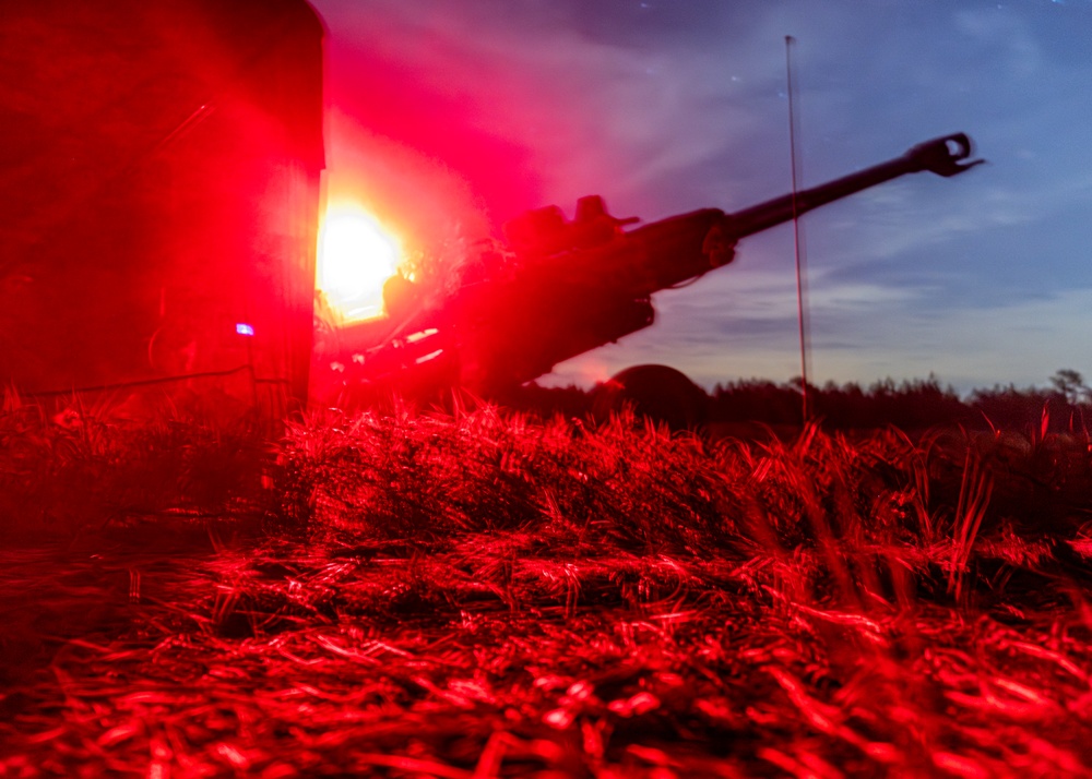 Devil Avalanche | 3-319 AFAR “Gun Devils” Night Live-Fire Exercise