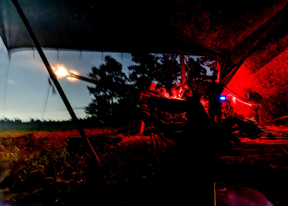 Devil Avalanche | 3-319 AFAR “Gun Devils” Night Live-Fire Exercise