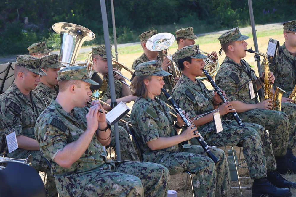 Marine Corps Security Forces Battalion (MCSFBn), Bangor Holds Change of Command