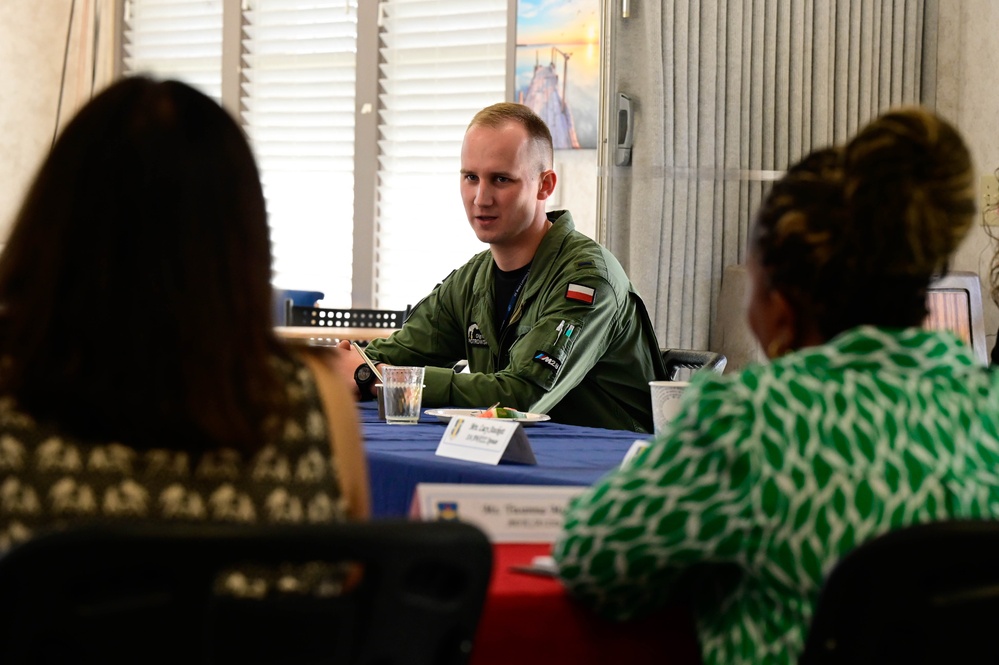 AETC command team visits Team Little Rock
