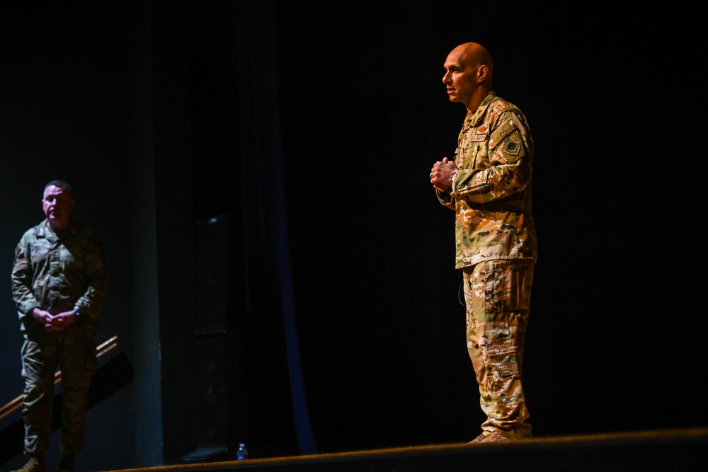 AETC command team visits Team Little Rock