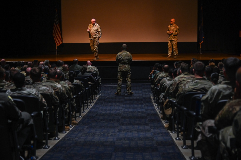 AETC command team visits Team Little Rock