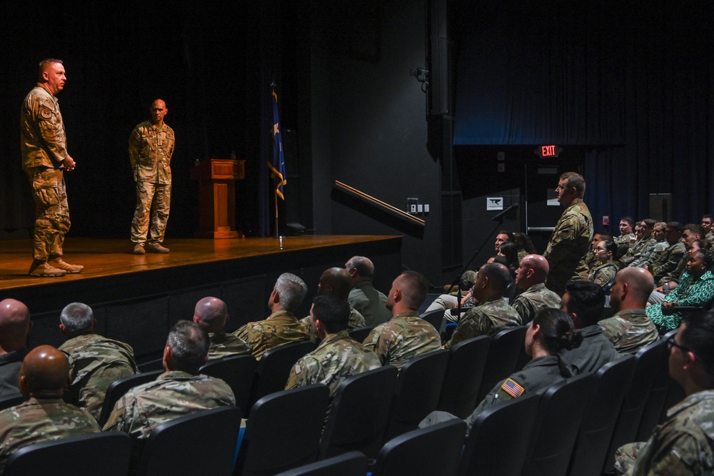 AETC command team visits Team Little Rock