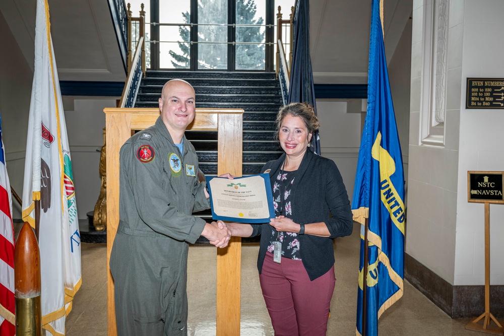 NSGL Sailor, Civilian, Receive Awards