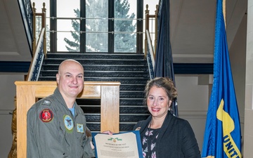NSGL Sailor, Civilian, Receive Awards