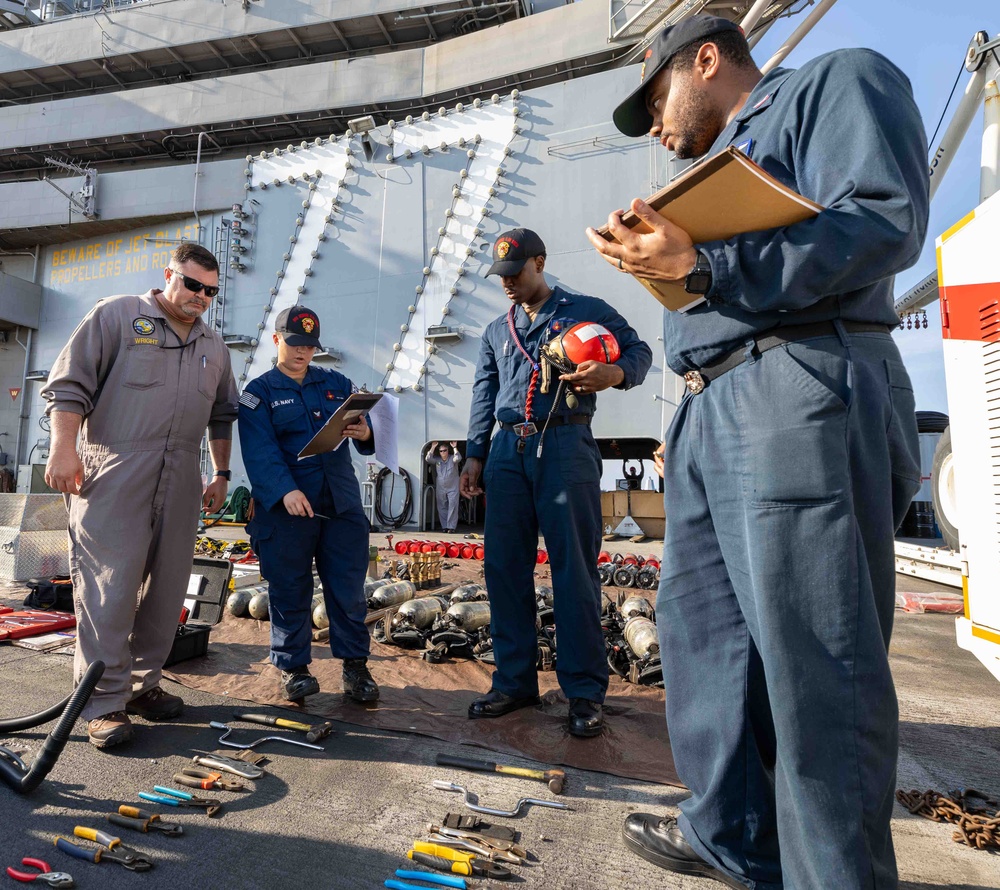 Daily Operations Aboard USS George H.W. Bush (CVN 77)