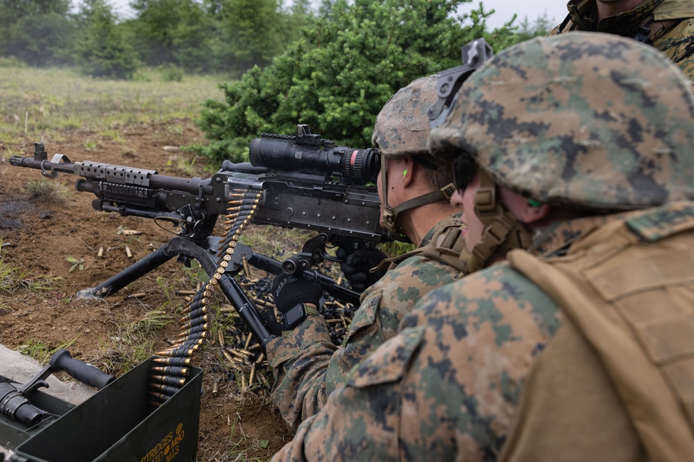 ARTP 25.1 | 3/12 Marines Increase Lethality during a Crew-Served Weapons Range