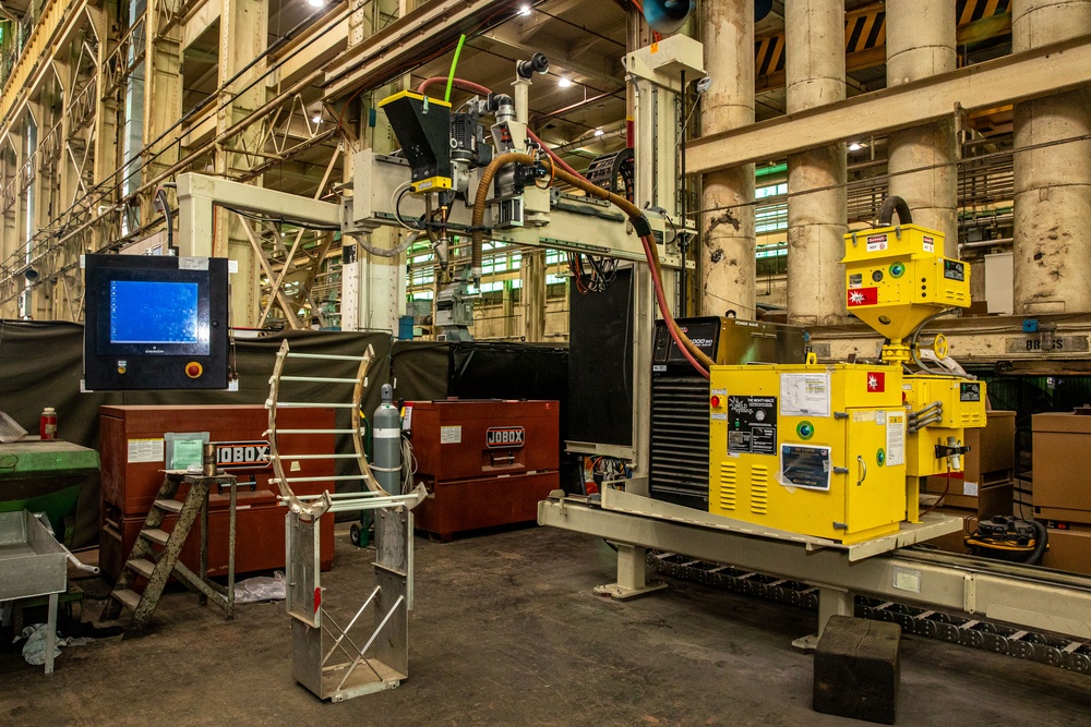 Norfolk Naval Shipyard Implements Use of Submerged Arc Welding for Shafting Repairs