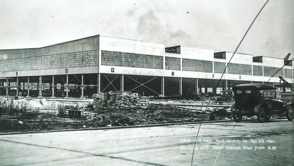 Our Yard History: The Pipe and Steel Plate Shop, Building 202