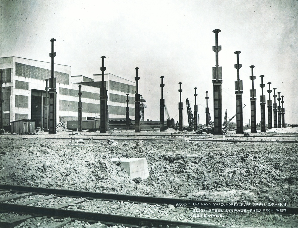 Our Yard History: The Pipe and Steel Plate Shop, Building 202