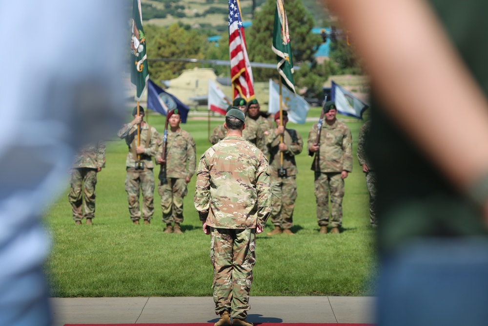 10th Special Forces Group (Airborne) Change of Command Ceremony