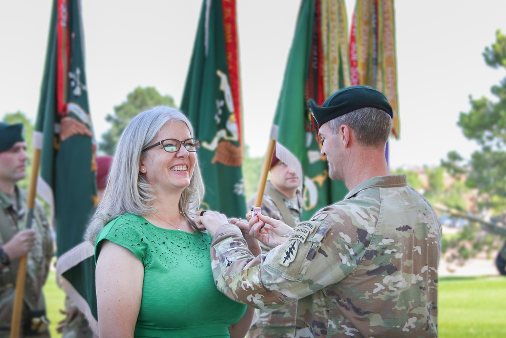 10th Special Forces Group (Airborne) Change of Command Ceremony