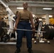 USS Kearsarge Sailors Participate In Weightlifting Competition.