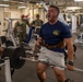 USS Kearsarge Sailors Participate In Weightlifting Competition.